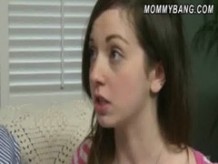 Stepmom Alexandra Silk busted teen Victoria sucking off her BFs rod