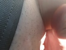 Squirting while driving!!!