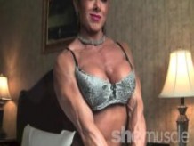 Monica Martin Shows Her Muscular Physique